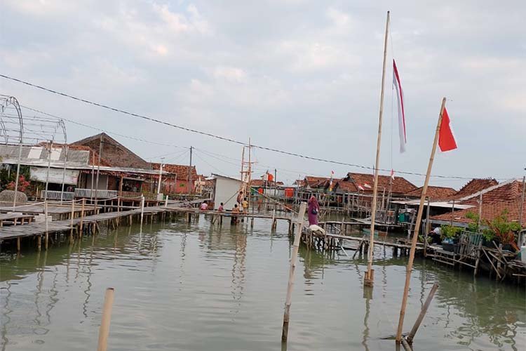 dusun timbulsloko yang jadi lautan