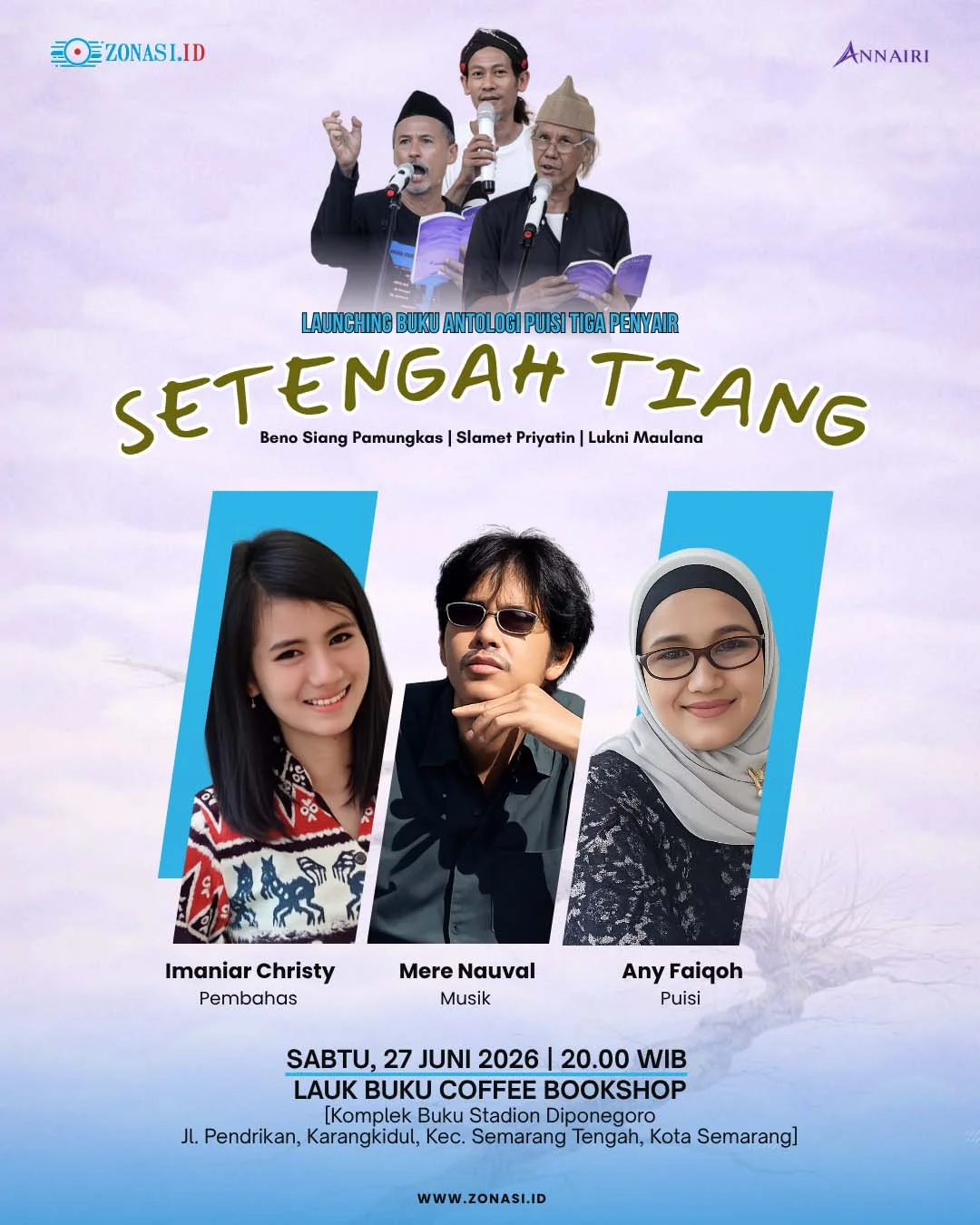 Launching Antologi Puisi Setengah Tiang