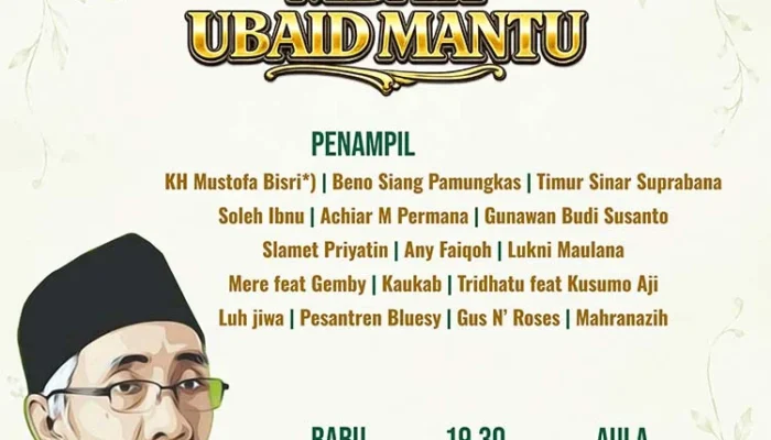 Mbah Ubaid Mantu, Tasyakuran Pernikahan Putri KH Ubaidullah Shodaqoh